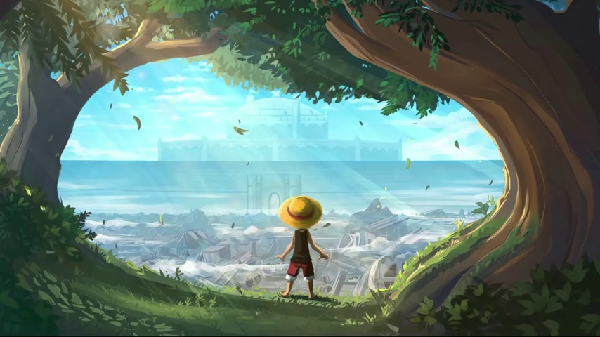Luffy In Gray Terminal / One Piece - LiveWallpapers4Free.com