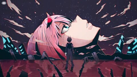 Darling the Franxx Anime Wallpaper with Music