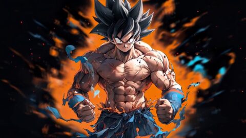 Muscular Goku 4K