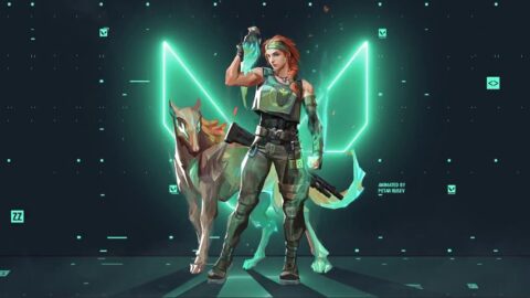 Agent Skye and Dog Valorant Game Live Wallpaper