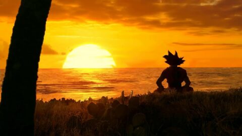 Goku Watching Sunset | Dragon Ball 4K – Live Theme