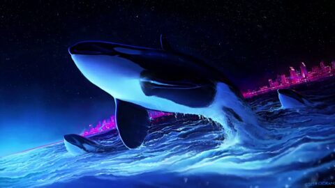 Orca Killer Whale Blue Ocean