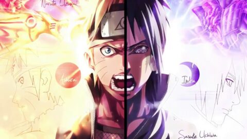 Angry Naruto and Sasuke Anime – Animated Wallpaper