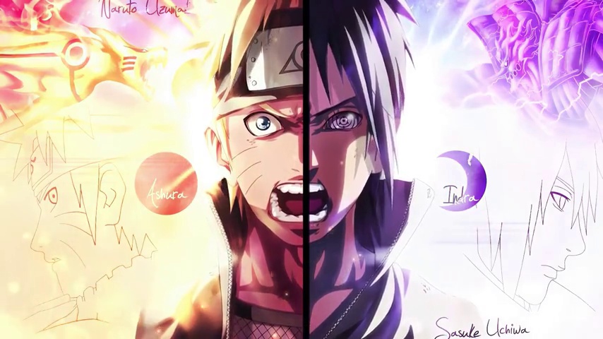 Angry Naruto and Sasuke Anime - Animated Wallpaper ...