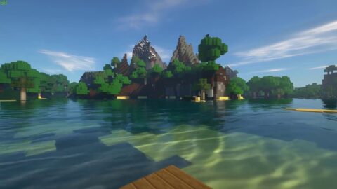 Minecraft Fancy Center | Game Landscape 4K – Live Desktop