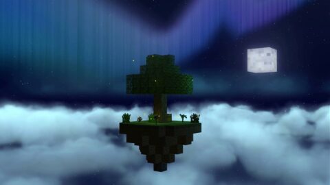 Minecraft Island In The Sky 4K – Live Windows