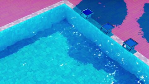 Swimming Pool Water Ripples