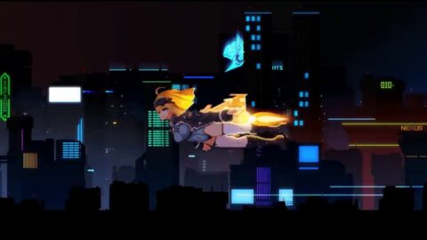 Griffon Flies over the City | Last Origin | Pixel – Live Theme