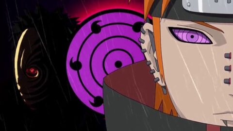 Pain vs Obito / Rain / Naruto – Moving Background