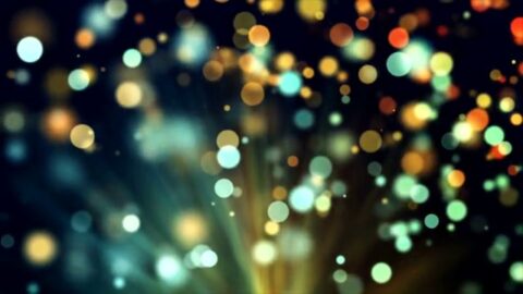 Blurry Particles Of Light In Chaotic Motion – Free Live Wallpaper