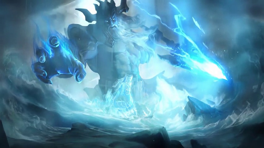 Poseidonâ€™s Wrath Giant Power of Water 4K - Desktop Theme ...