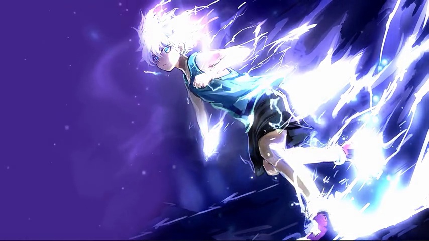 Killua Godspeed Anime 4K - Free Animated Desktop - LiveWallpapers4Free.com