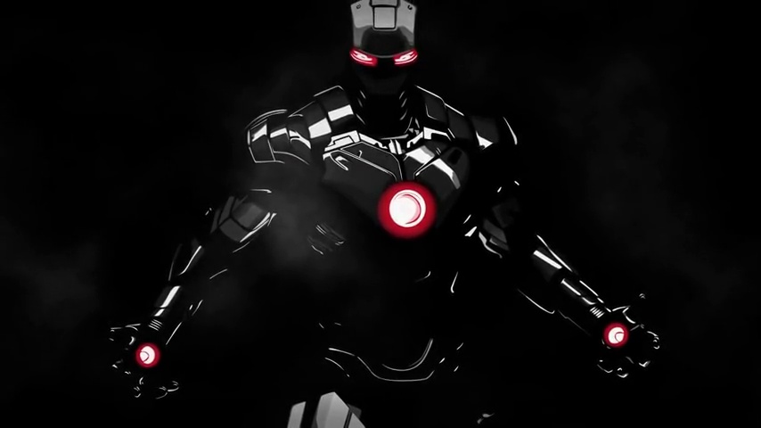 Iron Man   Black Stealth Suit   The Mark Xvi   Marvel 4k 