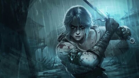 Ciri Sword Rain Lighting / The Witcher Wild Hunt 4K – Animated Theme