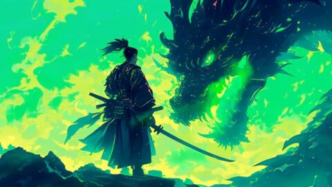 Samurai vs Dragon | Poisoned Sky