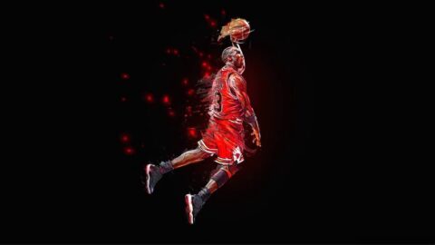Michael Jordan Space Jam / Number 23 – Animated Desktop