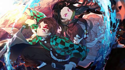 Tanjiro and Nezuko | Katana | Kimetsu No Yaiba | Demon Slayer 4K – Desktop Theme