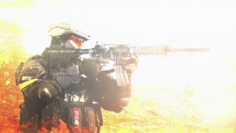Swat Counter-Strike: Global Offensive Smoke Fire 4K – Desktop Theme