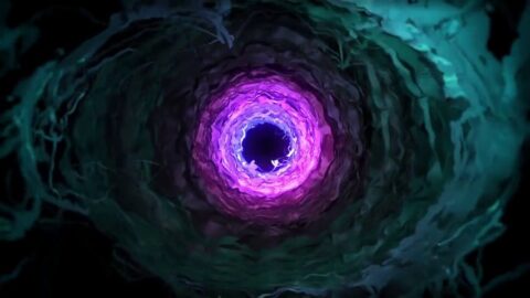 Abstract Tunnel Portal or Fantasy Pit – Live Wallpaper