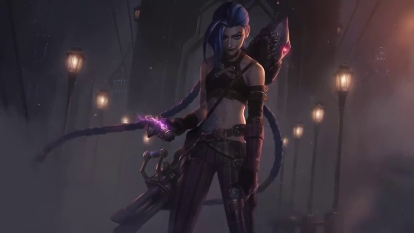 Arcane Jinx / League of Legends / 4K - Animated Desktop ...