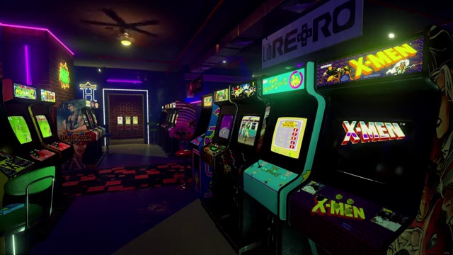 Retro Arcade Room / Memories from Childhood - Live Desktop ...