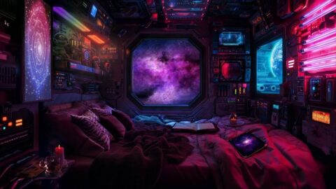 Cosmic Journey | Purple Space Room