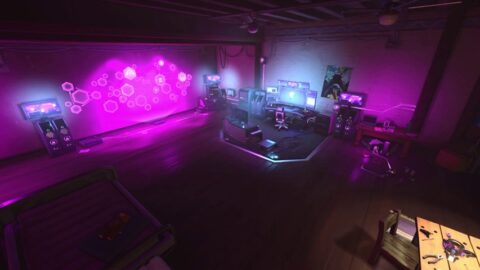 Sombraâ€™s Hideout Overwatch Game Live Background