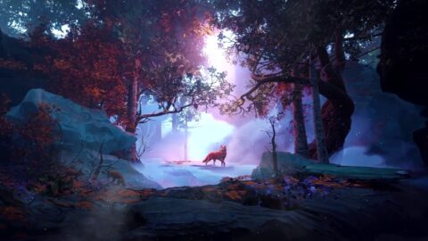 Autumn / Red Forest / Fox / Fantasy World – Live Wallpaper
