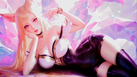 Champion K/DA Ahri – League of Legend Animated Wallpaper thumbnail 1