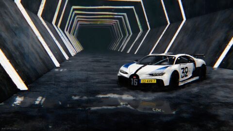 Bugatti in the Tunnel