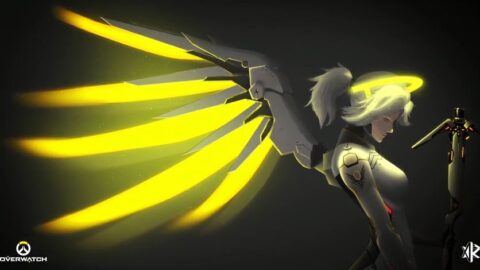 Mercy Wings Overwatch Game – Live Wallpaper thumbnail 1