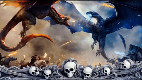 Dragons and a field of skulls – Game of Thrones