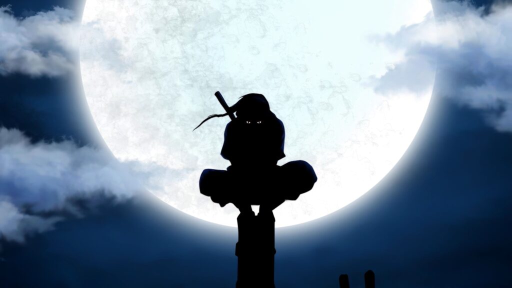 Angry Itachi - Murder Of Crows - Naruto - Livewallpapers4free.com