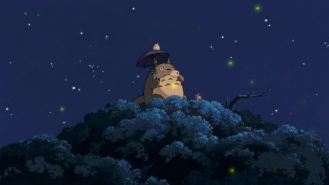 totoro-top-of-tree-fireflies-4k-live thumbnail 1