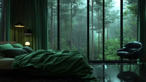 A Room with a Beautiful View from the Window