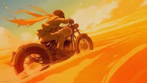 Kinos Journey Bike – the Beautiful World Anime