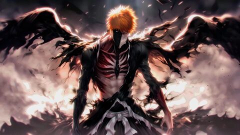 Dark Ichigo with Wings