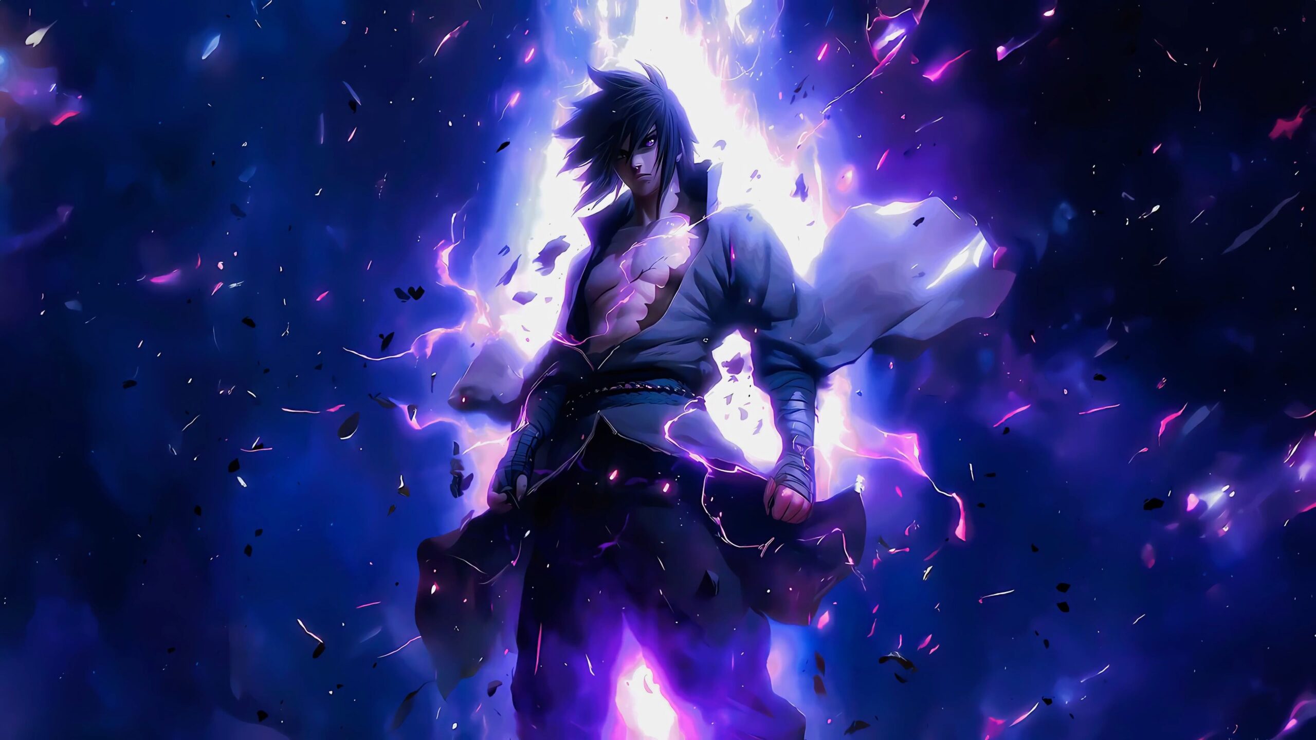 Sasuke A Massive Energy Surge LiveWallpapers4Free