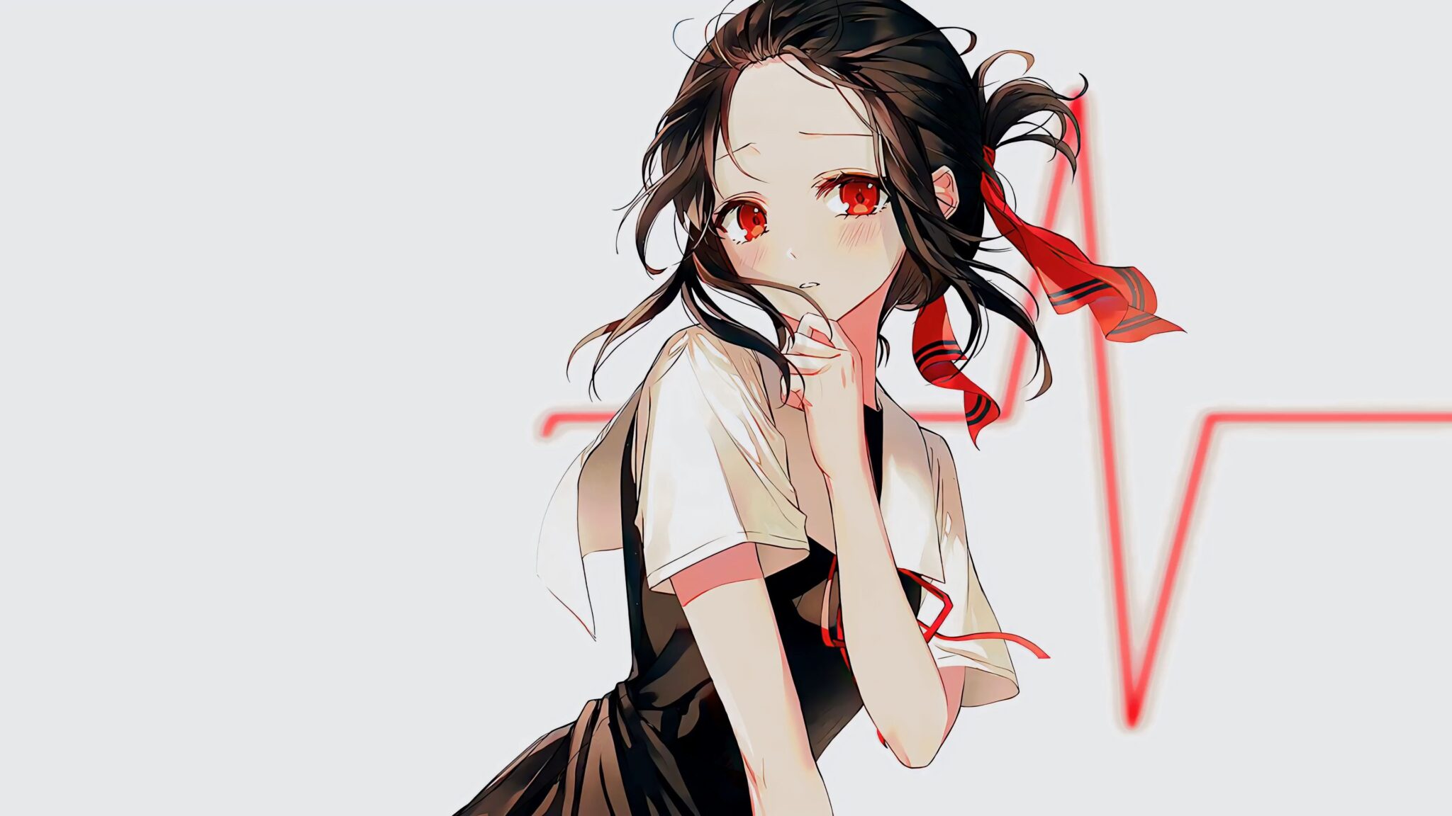 Cute Modeus in Love | Helltaker 4K - Desktop Live Theme ...