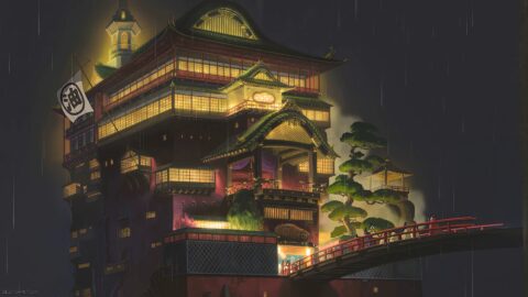 Ghibli – Spirited Away – Rainy Night