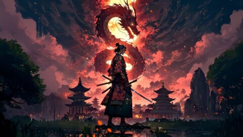 Ronin and Spirit Dragon