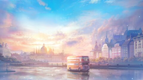 Double-decker London Bus