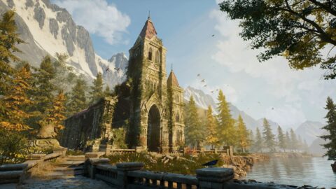 An Abandoned Old Castle