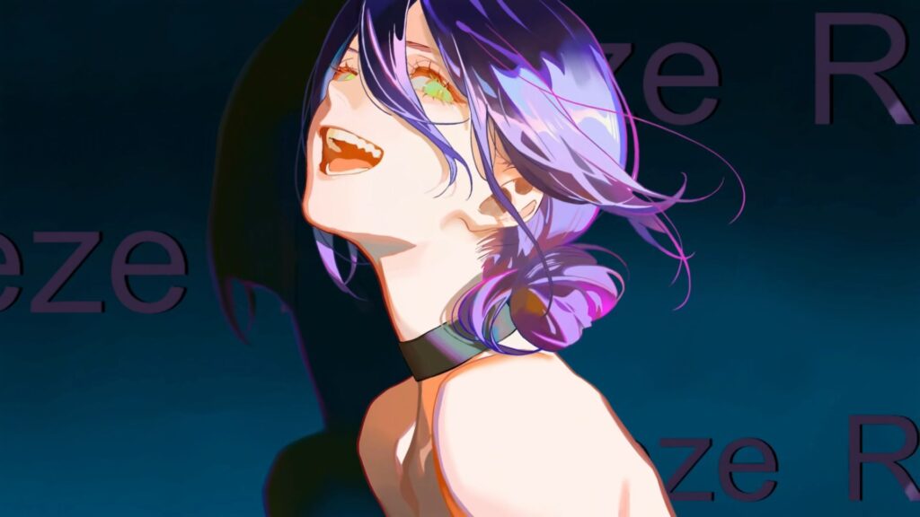 Reze wih Key | Chainsaw Man - LiveWallpapers4Free.com