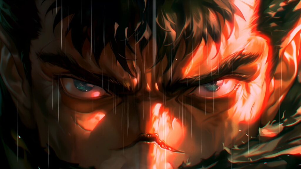 Guts | Berserk Rainy Night - LiveWallpapers4Free.com