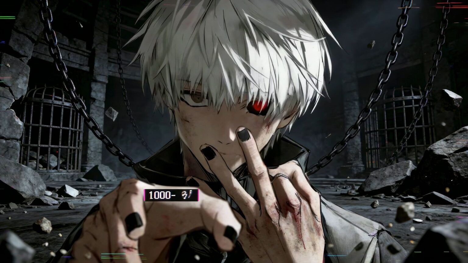 Ken Kaneki Blur / Red Background / Tokyo Ghoul - Animated Desktop ...
