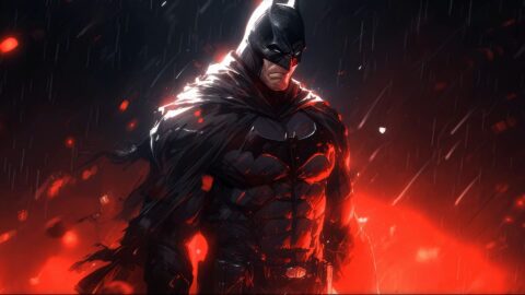 Batman – Rain and Flame