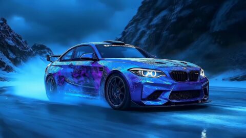 BMW M2 Mountain Drift