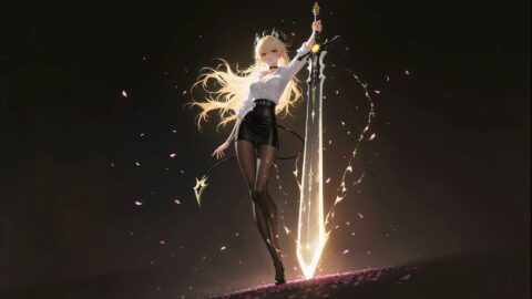 Divine Blade Zani - Wuthering Waves Divine Blade Zani - Wuthering Waves - Live Wallpaper