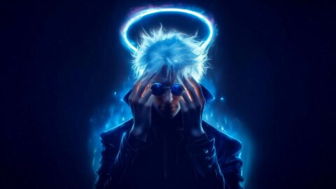 Gojo Satoru – Celestial Halo – Jujutsu Kaisen